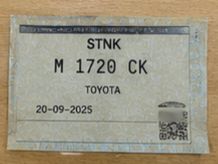 STNK Mobil Toyota M 1720 CK